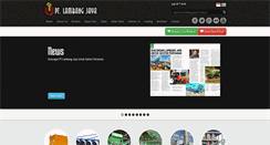 Desktop Screenshot of lambangjaya.com